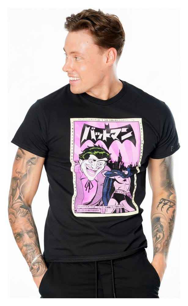 Batman T-shirt Joker Anime Poster Storlek XL