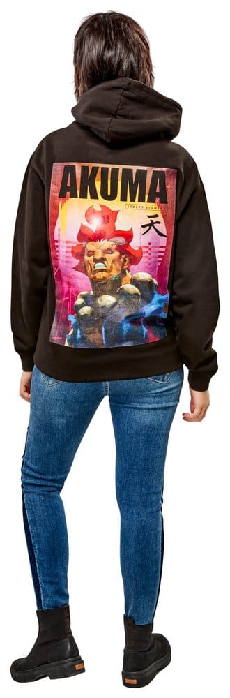 Street Fighter Hooded Sweater Akuma Reverse