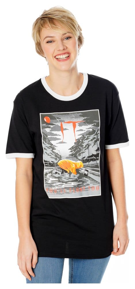 It T-shirt Vintage Du Kommer Också Flyta