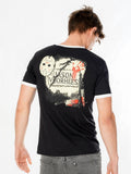 Friday the 13th T-shirt Livboj Mask Vändbar
