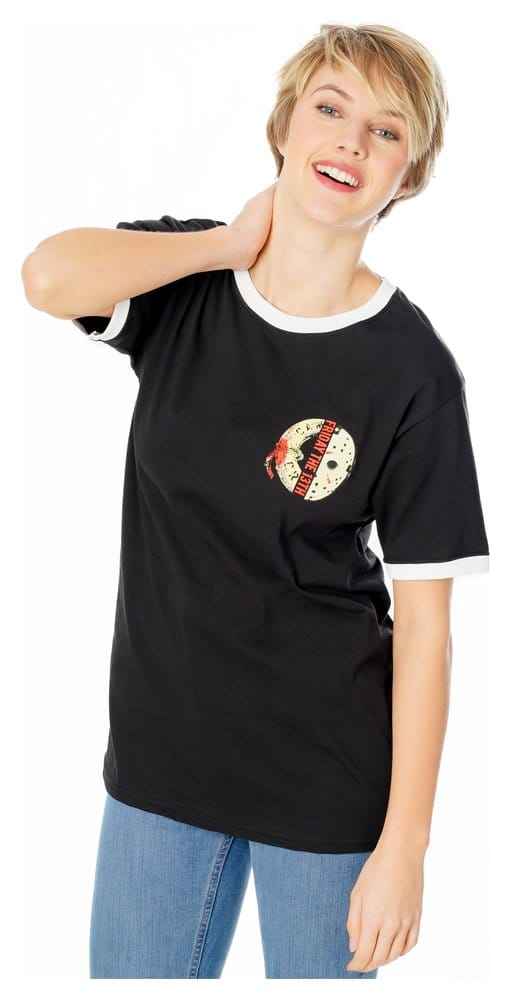 Fredagen den 13:e T-shirt Livboj Maskomvänd Storlek XXL