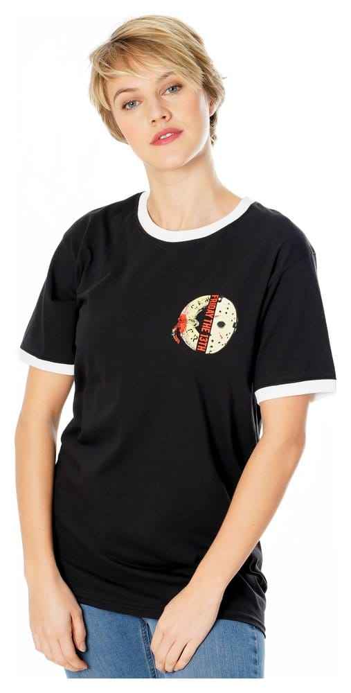 Fredagen den 13:e T-shirt Livboj Maskomvänd Storlek XXL