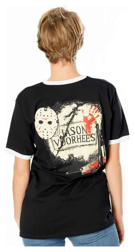 Fredagen den 13:e T-shirt Livboj Maskomvänd Storlek XXL