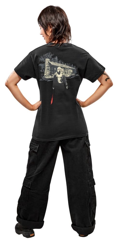Friday the 13th T-Shirt Camp Crystal Lake Reverserad