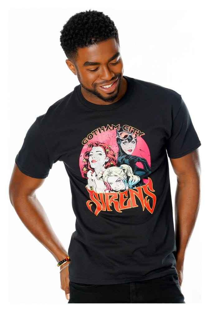 Vintageaffisch T-shirt Gotham City Sirens Storlek XXL