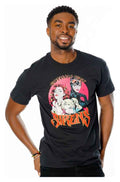 Vintageaffisch T-shirt Gotham City Sirens Storlek XXL