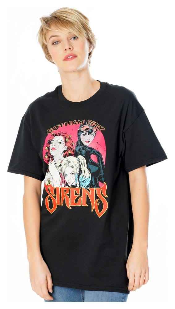 Vintageaffisch T-shirt Gotham City Sirens Storlek XXL