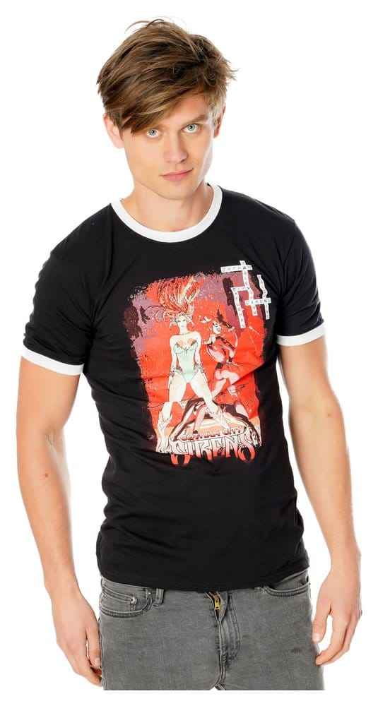 Gotham City Sirens T-shirt Korsord Svart Ringer Storlek XXL