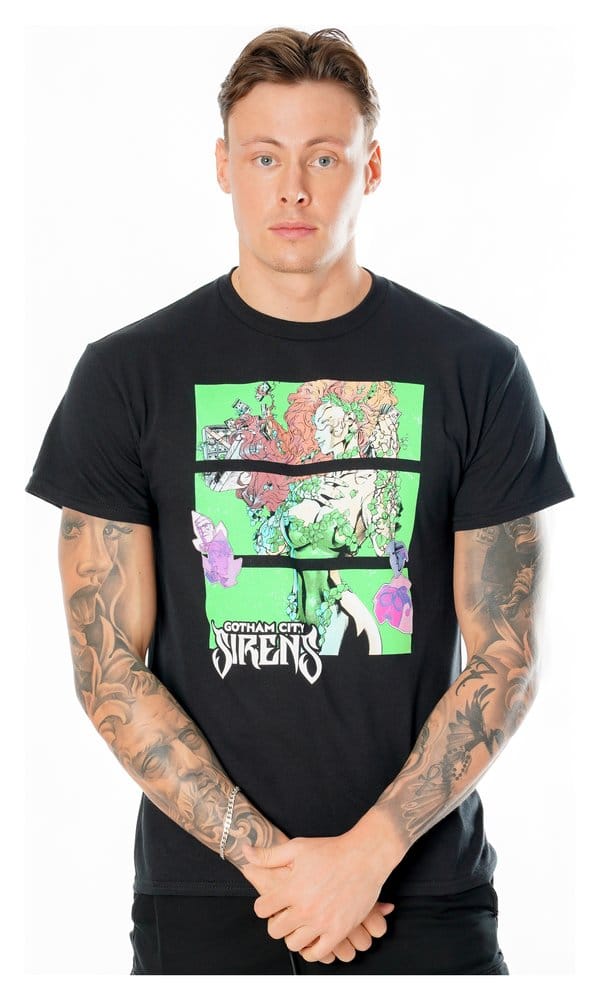 Gotham City Sirens T-Shirt Poison Ivy Sirens Cash Black