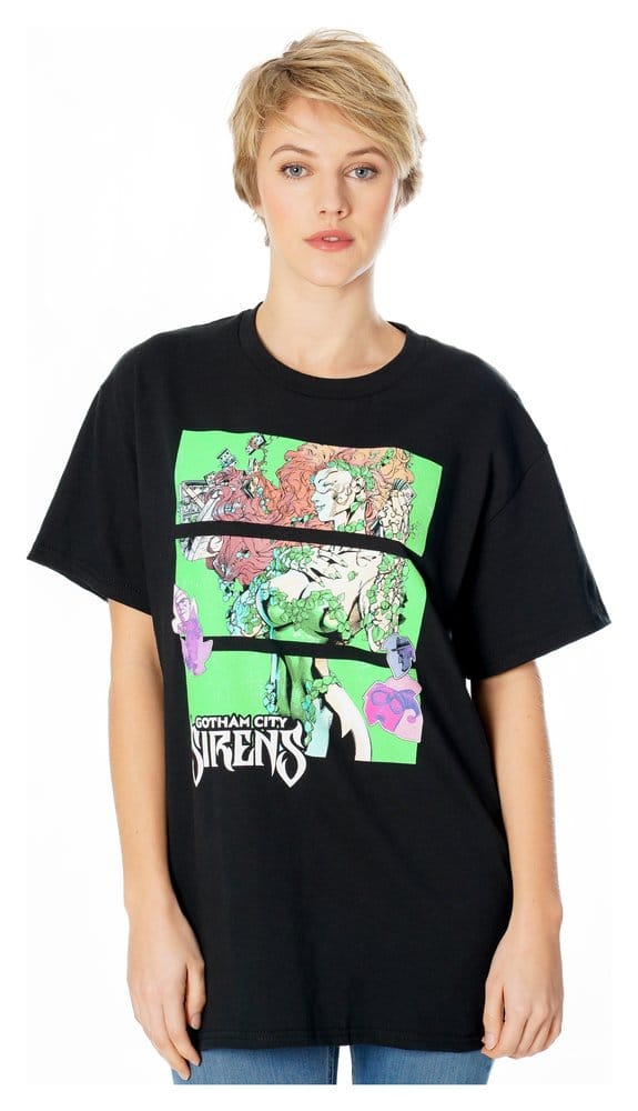 Gotham City Sirens T-Shirt Poison Ivy Sirens Cash Black