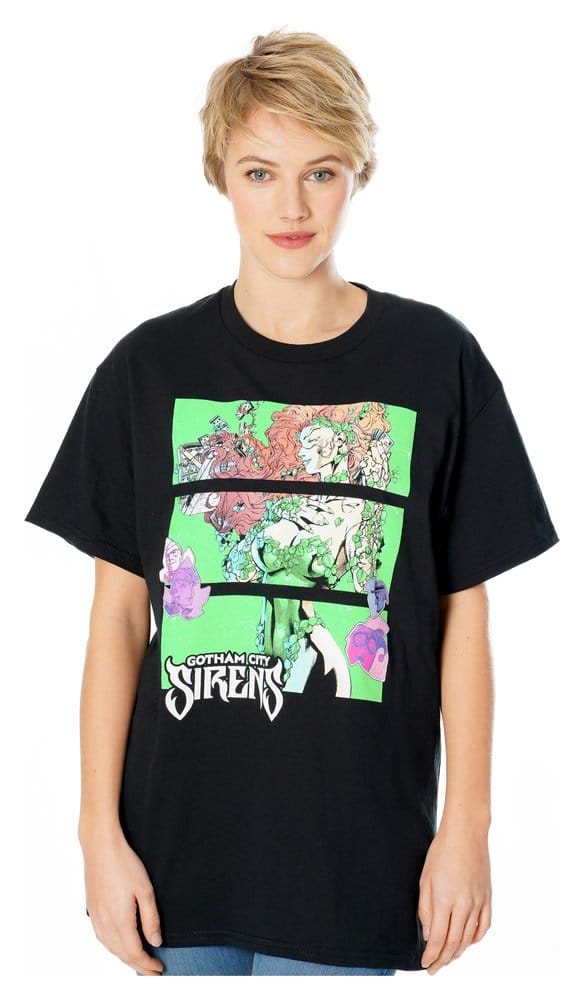 Gotham City Sirens T-Shirt Poison Ivy Sirens Cash Black