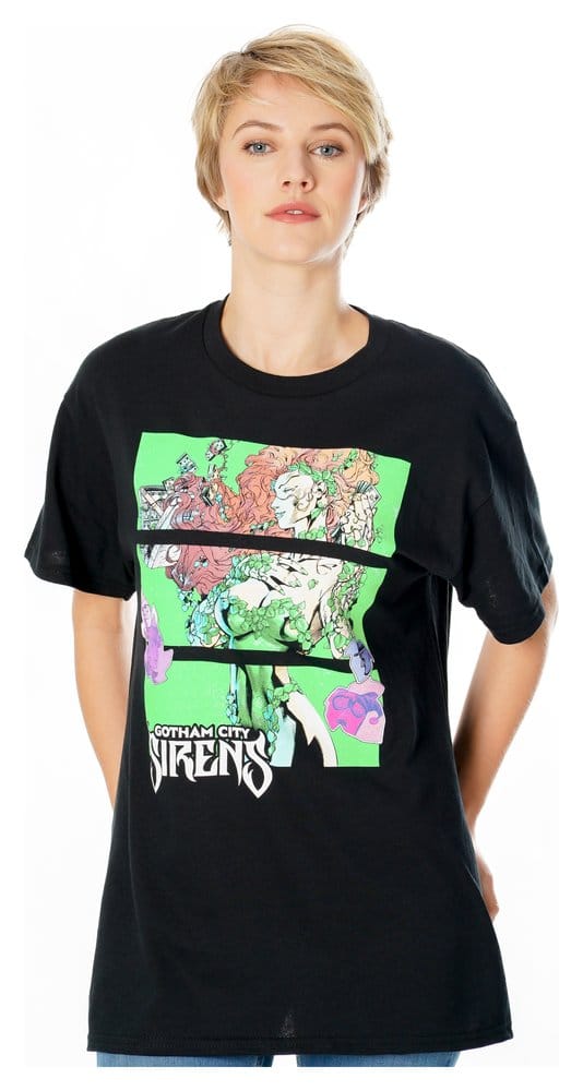 Gotham City Sirens T-Shirt Poison Ivy Sirens Cash Black