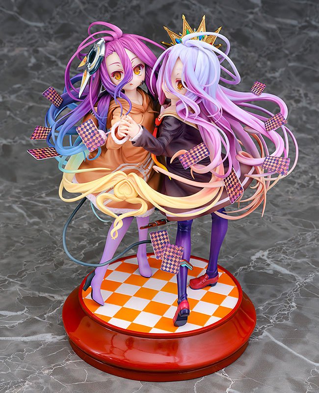 No Game No Life Figur 1/7 Shiro & Schwi 22 cm