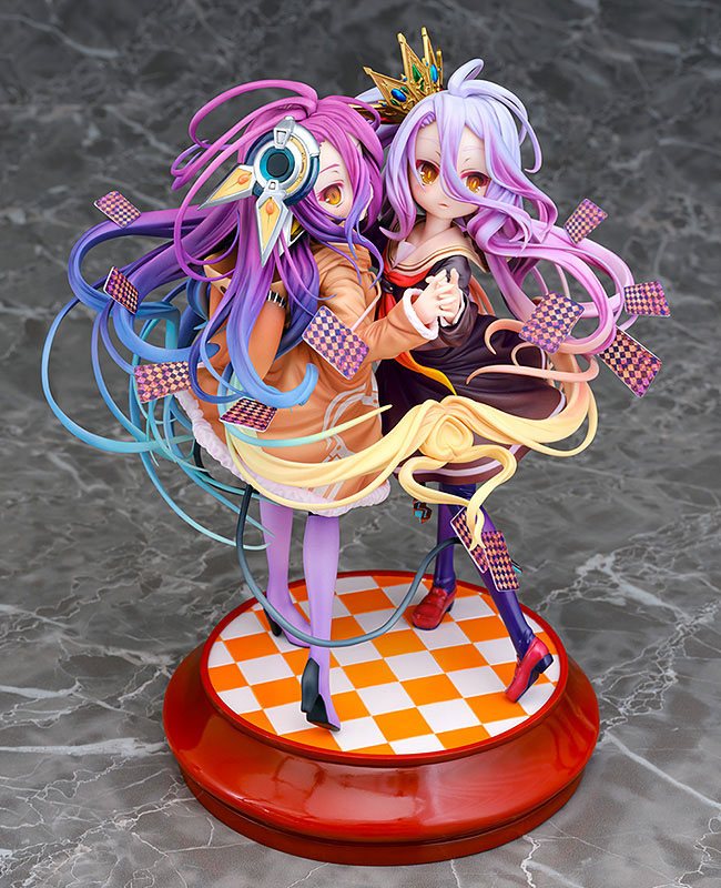 No Game No Life Figur 1/7 Shiro & Schwi 22 cm