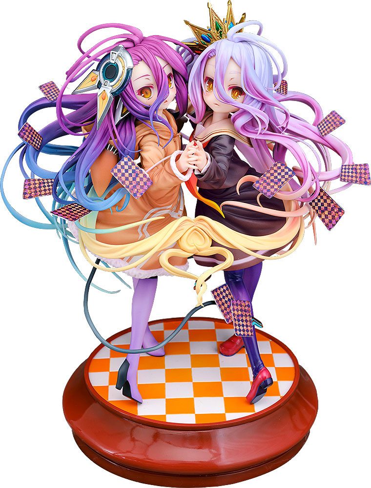 No Game No Life Figur 1/7 Shiro & Schwi 22 cm