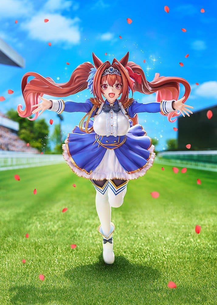 Umamusume: Pretty Derby PVC-figur 1/7 Daiwa Scarlet [Your Scarlet Tailwind] 26 cm