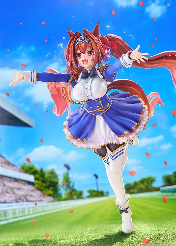 Umamusume: Pretty Derby PVC-figur 1/7 Daiwa Scarlet [Your Scarlet Tailwind] 26 cm