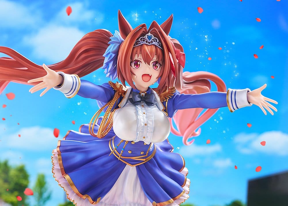 Umamusume: Pretty Derby PVC-figur 1/7 Daiwa Scarlet [Your Scarlet Tailwind] 26 cm