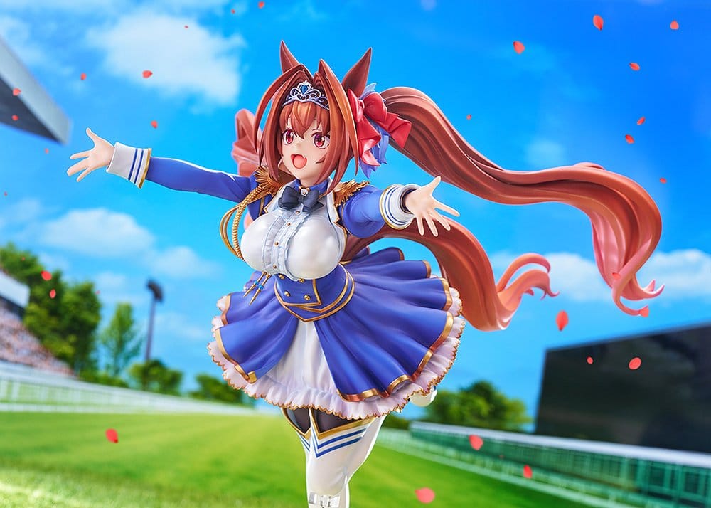 Umamusume: Pretty Derby PVC-figur 1/7 Daiwa Scarlet [Your Scarlet Tailwind] 26 cm