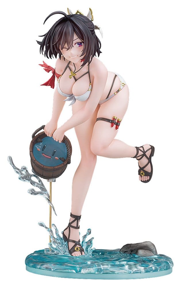 Atelier Yumia: Alkemisten av minnen & den föreställda världen PVC Figur 1/6 Yumia Liessfeldt: Lekande i vattnet Ver. 25 cm