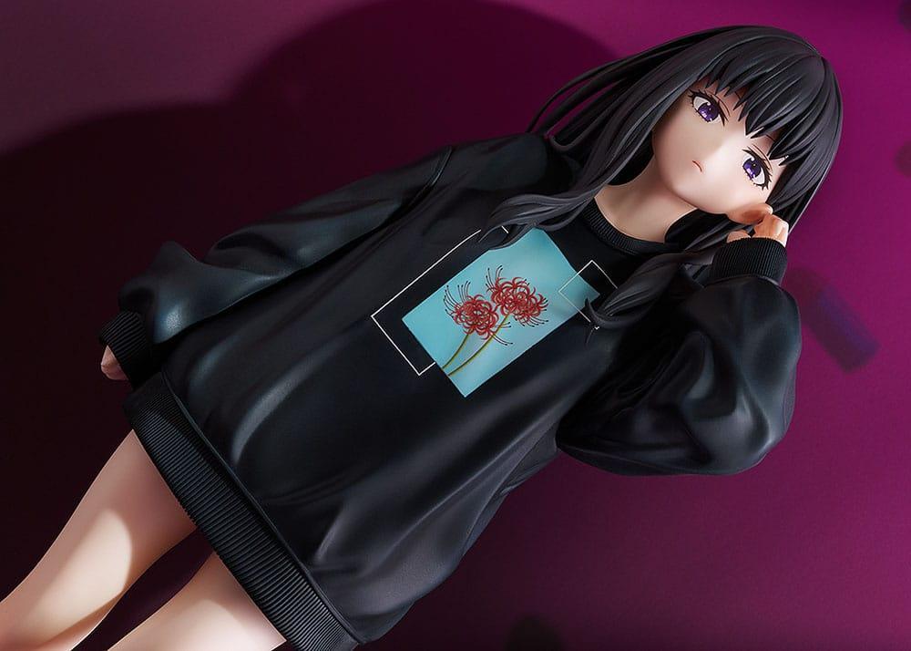 Lycoris Recoil PVC Figur 1/7 Takina Inoue: Oversized Sweatshirt Ver. 25 cm Phat!