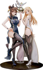 Atelier Ryza 2: Lost Legends & the Secret Fairy PVC Statue 1/6 Ryza & Klaudia: Kinesisk Klänning Ver. 28 cm Phat!