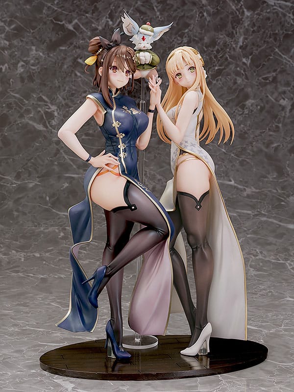 Atelier Ryza 2: Lost Legends & the Secret Fairy PVC Statue 1/6 Ryza & Klaudia: Kinesisk Klänning Ver. 28 cm Phat!
