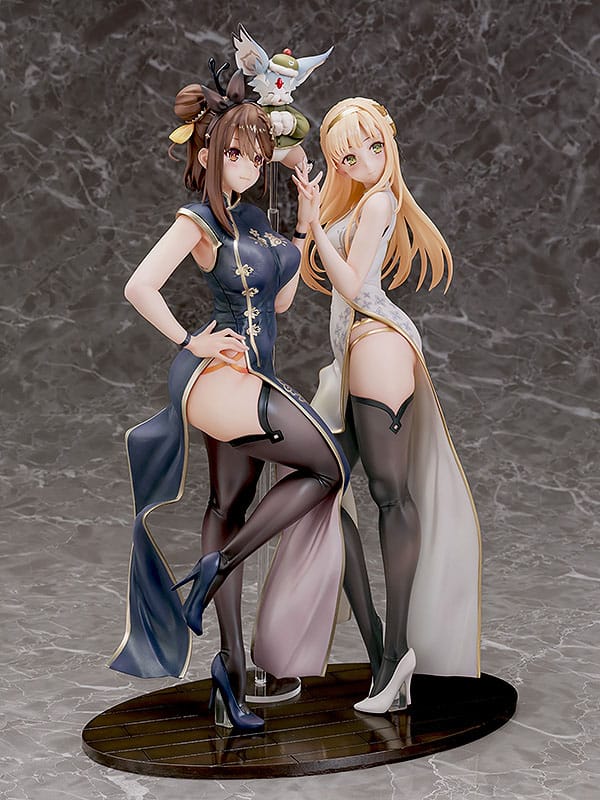 Atelier Ryza 2: Lost Legends & the Secret Fairy PVC Statue 1/6 Ryza & Klaudia: Kinesisk Klänning Ver. 28 cm Phat!