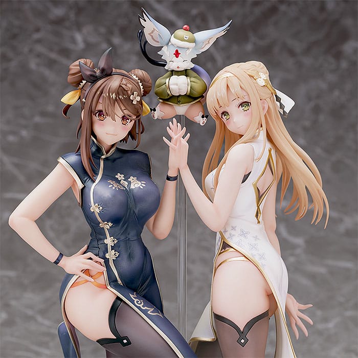 Atelier Ryza 2: Lost Legends & the Secret Fairy PVC Statue 1/6 Ryza & Klaudia: Kinesisk Klänning Ver. 28 cm Phat!
