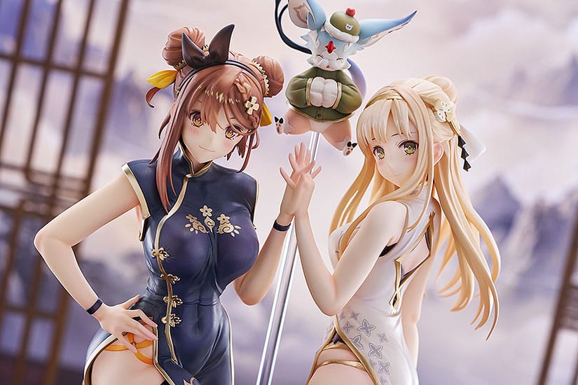 Atelier Ryza 2: Lost Legends & the Secret Fairy PVC Statue 1/6 Ryza & Klaudia: Kinesisk Klänning Ver. 28 cm Phat!