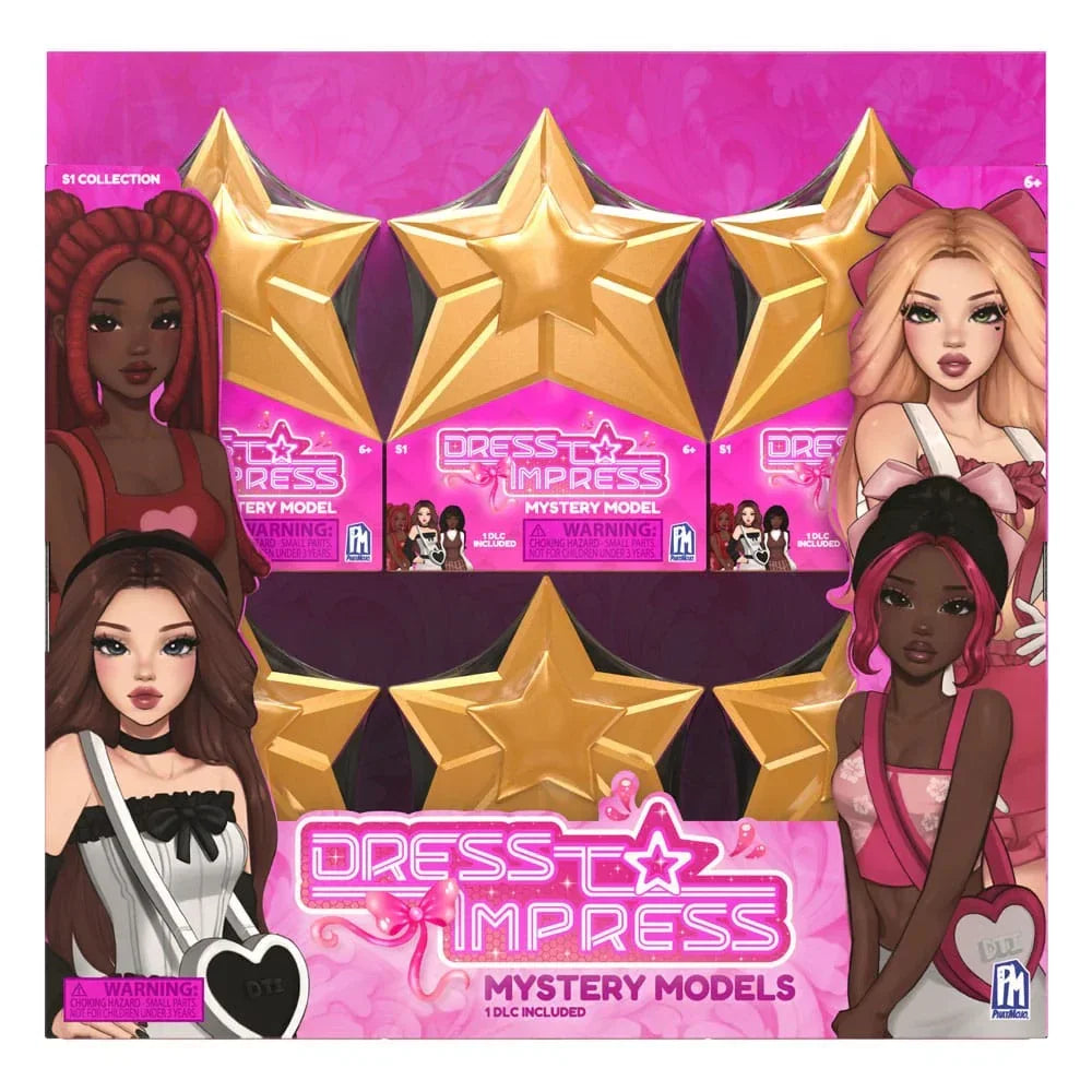 Dress To Impress Mystery Small Dolls 10 cm Serie 1 Display (18) Phat Mojo