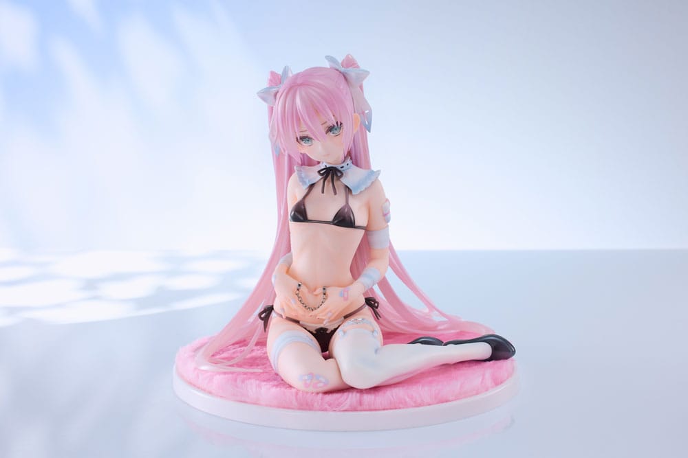 Original Karaktär PVC 1/6 Rurudo Hatsune Tumme Fjädrar Ver. 15 cm Pink Charm
