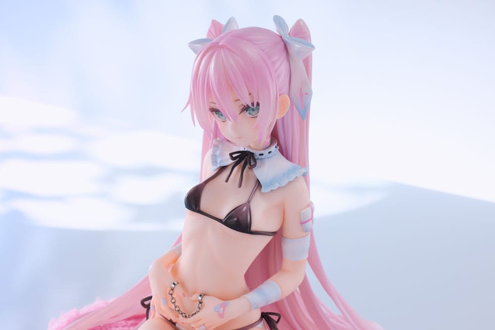 Original Karaktär PVC 1/6 Rurudo Hatsune Tumme Fjädrar Ver. 15 cm Pink Charm