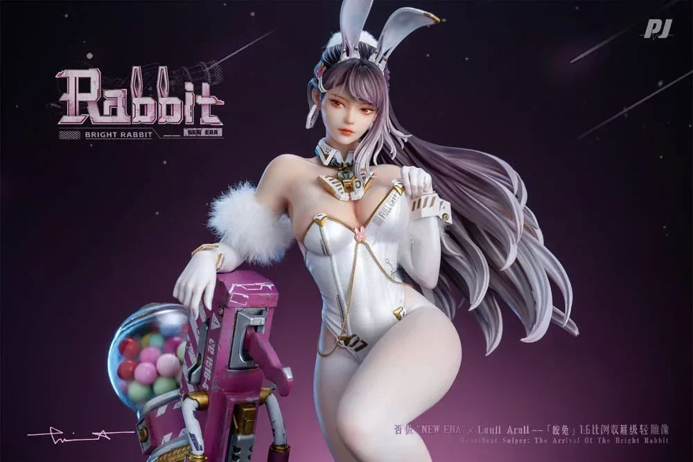 Original Character PVC Figur 1/6 Bright Rabbit Illustration av Loull Aroll x New Era 37 cm PIJI