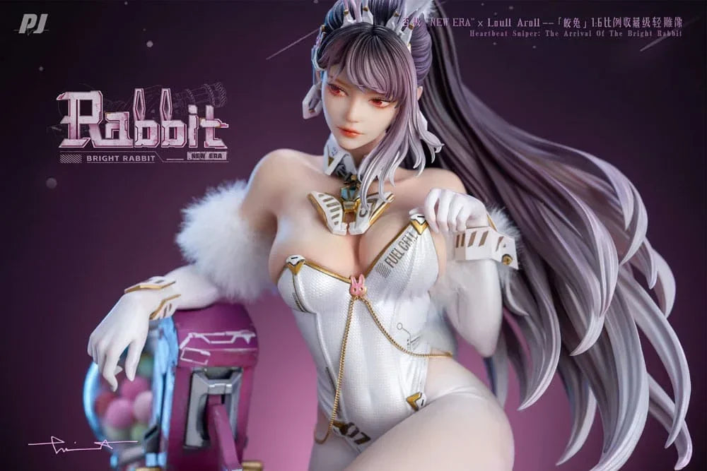 Original Character PVC Figur 1/6 Bright Rabbit Illustration av Loull Aroll x New Era 37 cm PIJI