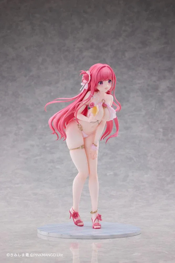 Original Karaktär PVC Figur 1/6 Riko Chan av Ao Kimishima - Bonus Limited Edition 26 cm PinkMango