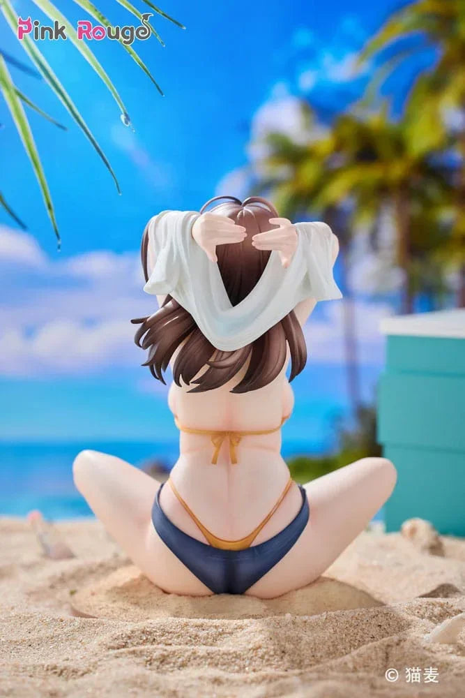 Original Character PVC 1/7 Danjo no Yujo ga Seiritsu Dekinai Type no Onna Tomodachi Special Set – 15 cm Figurtte Pink Rouge