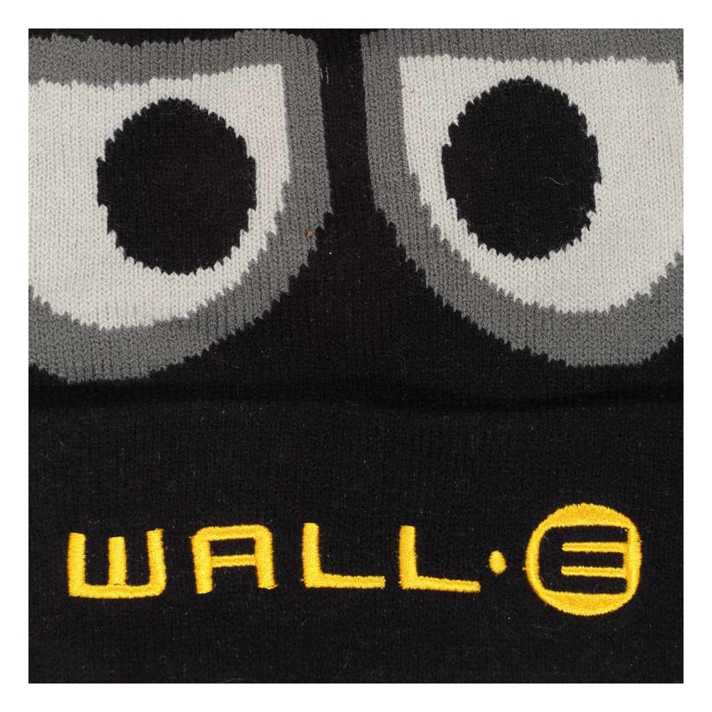 Wall-E Pom-Pom Beanie - Wall-E Face Heroes Inc