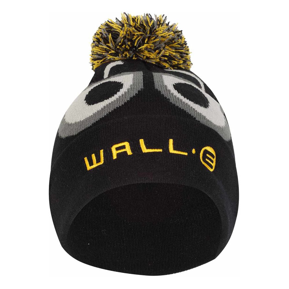 Wall-E Pom-Pom Beanie - Wall-E Face Heroes Inc