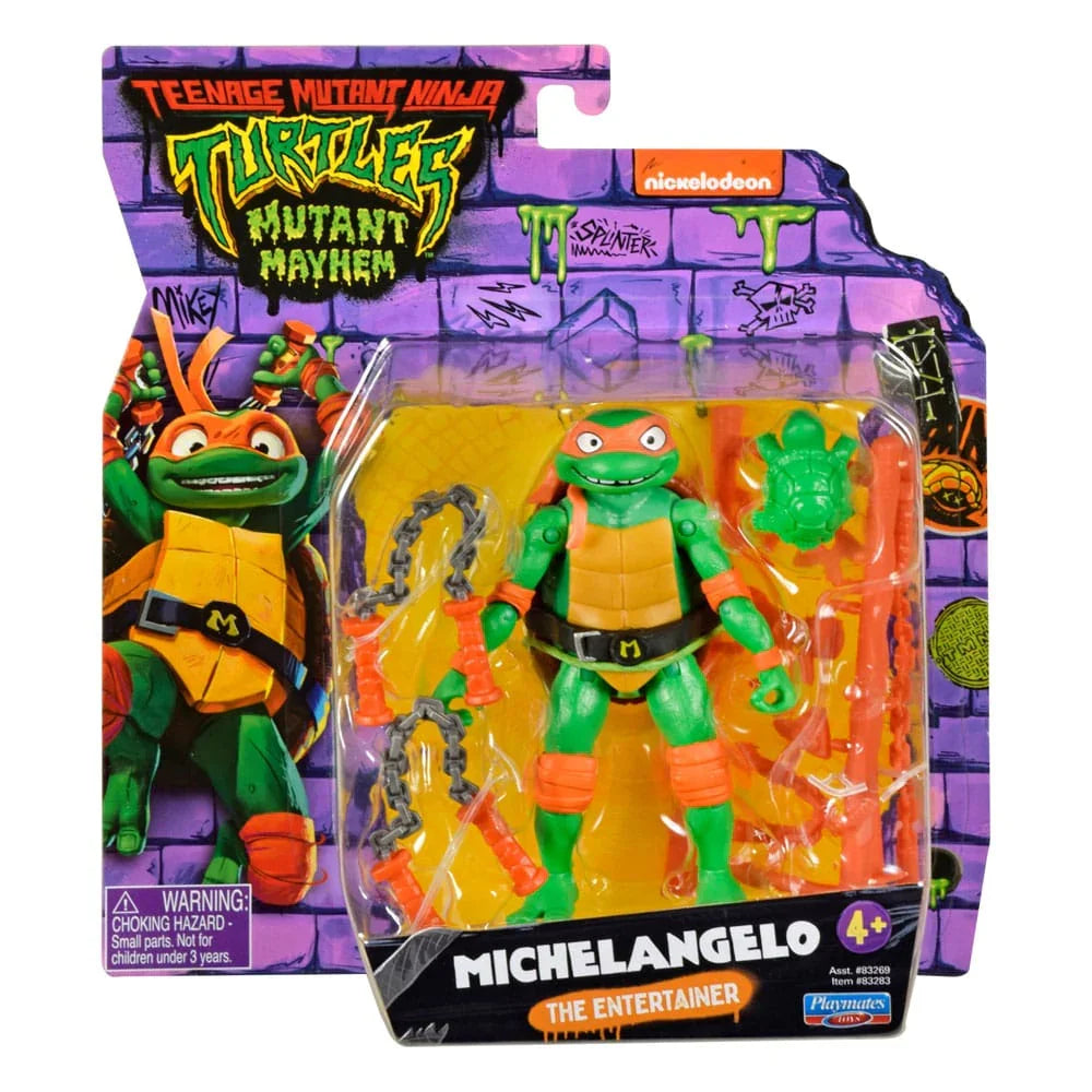Teenage Mutant Ninja Turtles: Mutant Mayhem Action Figurr 10 cm Basic Assortment (12)