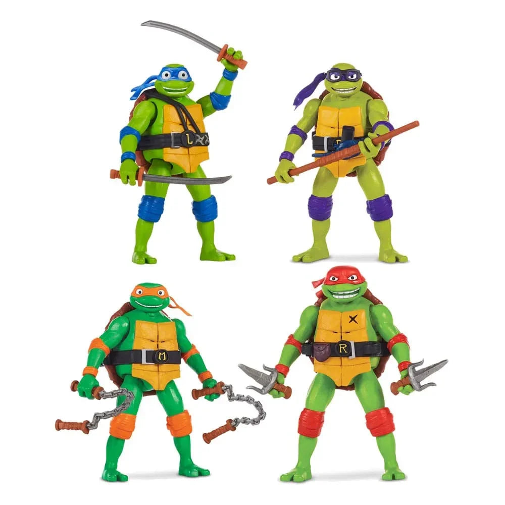Teenage Mutant Ninja Turtles: Mutant Mayhem Ninja Shouts Action Figures 15 cm (8 pack) Playmates