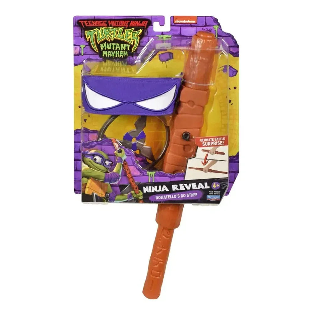 Teenage Mutant Ninja Turtles: Mutant Mayhem Donatello Transforming Bo Staff Playmates