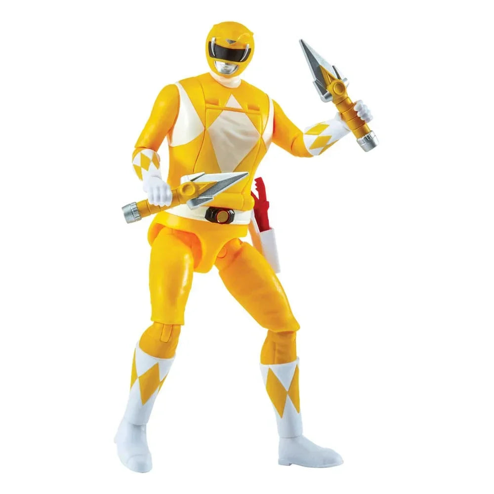 Mighty Morphin Power Rangers Action Figur Auto-Morphin Yellow Ranger 12 cm Playmates