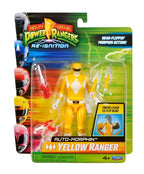 Mighty Morphin Power Rangers Action Figur Auto-Morphin Yellow Ranger 12 cm Playmates