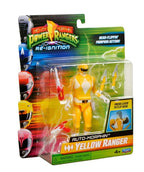 Mighty Morphin Power Rangers Action Figur Auto-Morphin Yellow Ranger 12 cm Playmates