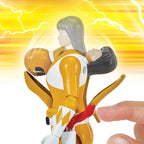 Mighty Morphin Power Rangers Action Figur Auto-Morphin Yellow Ranger 12 cm Playmates