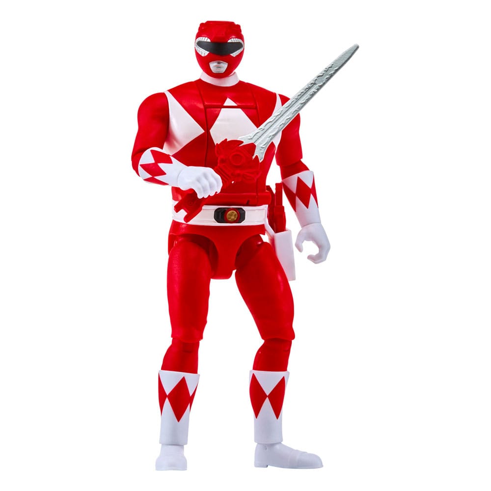Mighty Morphin Power Rangers Action Figur Auto-Morphin Red Ranger 12 cm Playmates