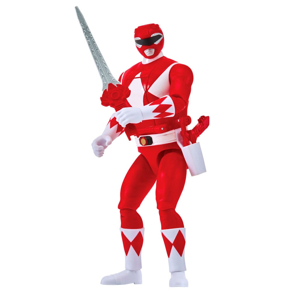 Mighty Morphin Power Rangers Action Figur Auto-Morphin Red Ranger 12 cm Playmates