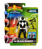 Mighty Morphin Power Rangers Action Figur Auto-Morphin Black Ranger 12 cm Playmates