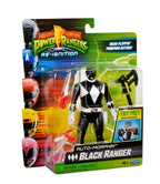 Mighty Morphin Power Rangers Action Figur Auto-Morphin Black Ranger 12 cm Playmates